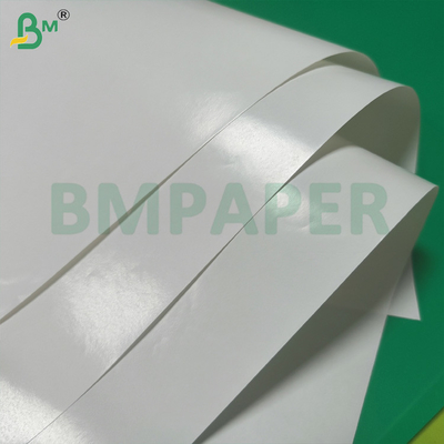 Satu sisi putih berkilau botol bir Label kertas Waterproof Beer Label Paper