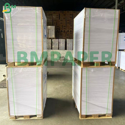 Satu sisi putih berkilau botol bir Label kertas Waterproof Beer Label Paper