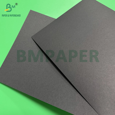 400gm 450gm Kertas Hitam Dua Sisi Lembaran Hitam 610x860mm
