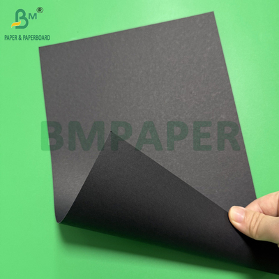 400gm 450gm Kertas Hitam Dua Sisi Lembaran Hitam 610x860mm