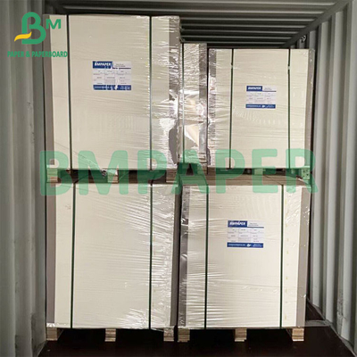 0.9mm 1.4mm Super dan alami putih menyerap kerajinan kertas Coaster Set Board