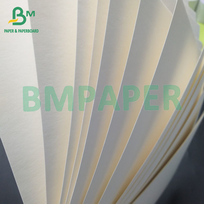 0.9mm 1.4mm Super dan alami putih menyerap kerajinan kertas Coaster Set Board