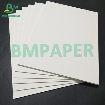 0.9mm 1.4mm Super dan alami putih menyerap kerajinan kertas Coaster Set Board