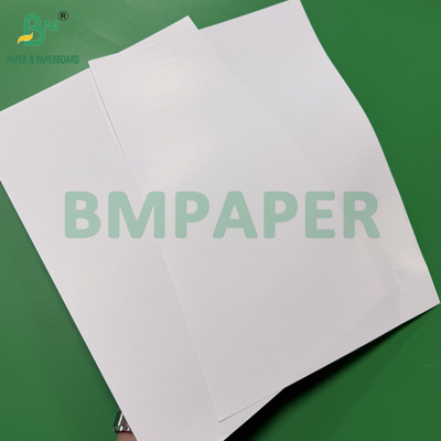120g C1S Lapisan Satu Sisi Gloss Paper 68cm 110cm Lebar Roll