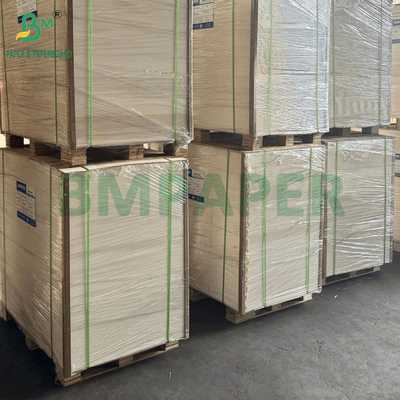 120g C1S Lapisan Satu Sisi Gloss Paper 68cm 110cm Lebar Roll