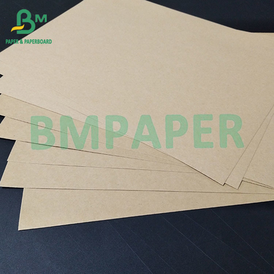 120gm bahan makanan Brown Kraft Liner Paper Untuk Membuat Tas Tangan Tas kemasan makanan