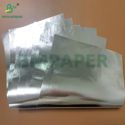 Aluminium Lapisan Putih Kembali 70gsm Wet Kekuatan Kertas Untuk Botol Kaca Bir