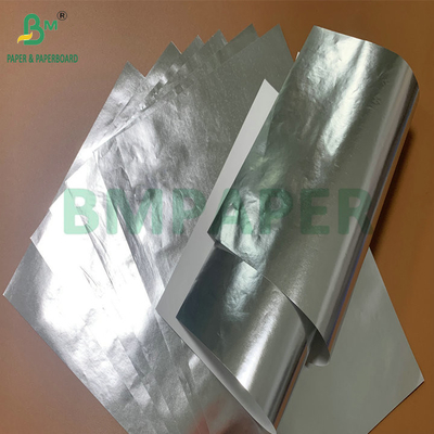 Aluminium Lapisan Putih Kembali 70gsm Wet Kekuatan Kertas Untuk Botol Kaca Bir