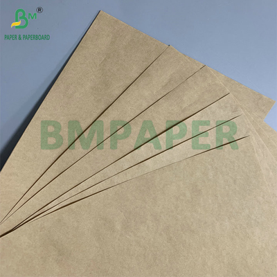Kekuatan tinggi 60gm 70gm Brown Kraft Paper Food Grade Bag Paper