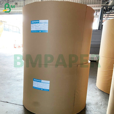 Kertas kraft kantong tinggi 70-100g Untuk 25kg 50kg semen