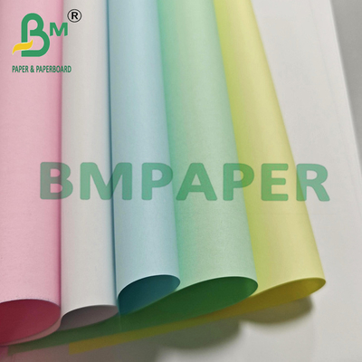 9.5 x 11 "Formulir Komputer Karbonless Paper Ream Untuk Faktur NCR 75g