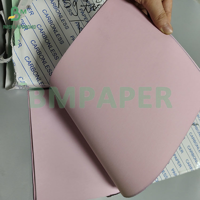 48-80gsm NCR Paper Ukuran Surat Karbonless Copy Paper 500 lembar Per Ream 8.5 * 11 inci