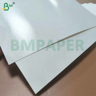 Panas - Resistant Cup Board Material PE Lapisan Satu Sisi Warna Putih