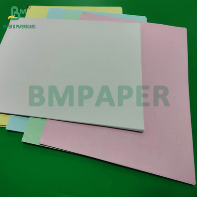 55gsm 60gsm Carbonless Copy NCR Paper Rolls Untuk Invoice Bill 19inch Image Hitam