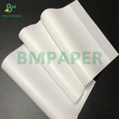 Pulp Kayu FDA Disetujui 35gsm 45gsm MG White Kraft Paper Food Wrapping Paper