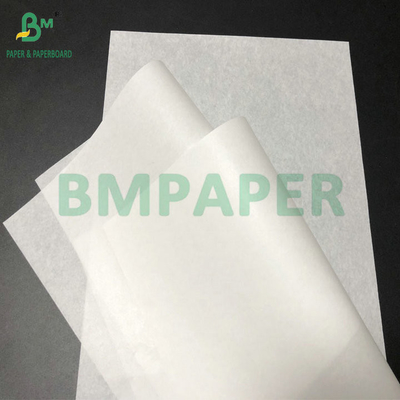 Pulp Kayu FDA Disetujui 35gsm 45gsm MG White Kraft Paper Food Wrapping Paper
