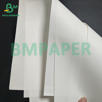 120gm Kekuatan tarik tinggi 100% Keputihan Kertas Kraft Untuk Membuat Tas