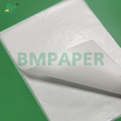 Kertas Lapisan Silikon Berpasangan Putih 40gsm 60-150cm Waterproof Grease-Proof Paper Roll