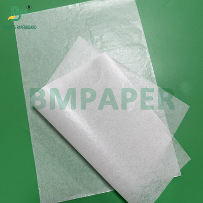 Kertas Lapisan Silikon Berpasangan Putih 40gsm 60-150cm Waterproof Grease-Proof Paper Roll