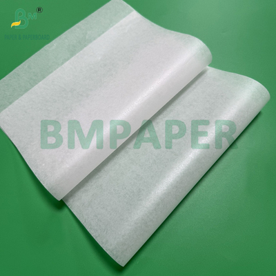 Kertas Lapisan Silikon Berpasangan Putih 40gsm 60-150cm Waterproof Grease-Proof Paper Roll