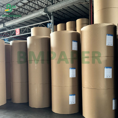 Kertas Lapisan Silikon Berpasangan Putih 40gsm 60-150cm Waterproof Grease-Proof Paper Roll