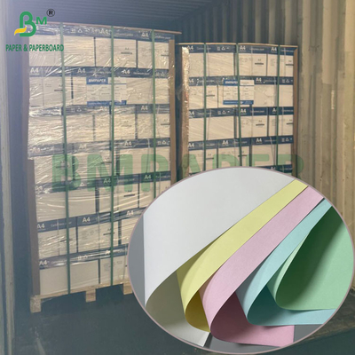 NCR 56G 60G 76G Black Image Carbonless Copy Paper Dalam Roll Dalam Sheet Dalam Ream