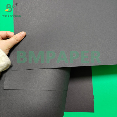 110gm 180gm Kartu Hitam Lapisan Sisi Ganda Untuk Membuat Kertas Lipat Kerajinan