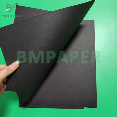 110gm 180gm Kartu Hitam Lapisan Sisi Ganda Untuk Membuat Kertas Lipat Kerajinan