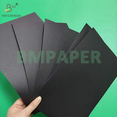 110gm 180gm Kartu Hitam Lapisan Sisi Ganda Untuk Membuat Kertas Lipat Kerajinan