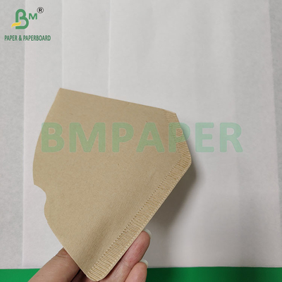 50g Wood Pulp Bleached and Unbleached Food Grade Coffee Filter Paper 328mm