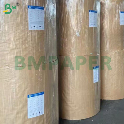 370mm 55gsm Brown Kraft Fruit Bag Gulung kertas untuk kemasan buah