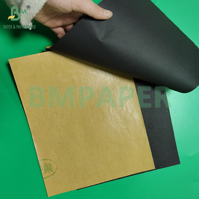 56gm Waterproof Satu Sisi Brown Dan Sisi Lain Hitam Mango Protektif Kantong Kertas