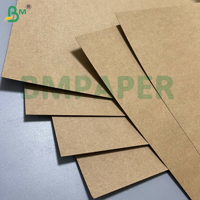Anti-Abrasi Interleave Paper 120gm Kraft Sheets untuk Panel Kaca Sensitif