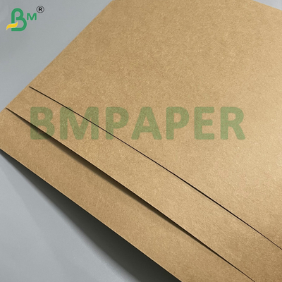 Anti-Abrasi Interleave Paper 120gm Kraft Sheets untuk Panel Kaca Sensitif