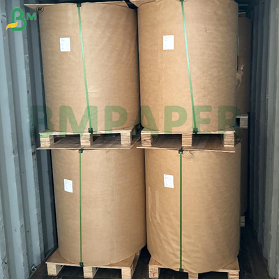 Anti-Abrasi Interleave Paper 120gm Kraft Sheets untuk Panel Kaca Sensitif