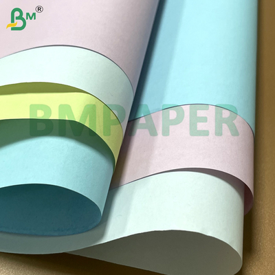 50-75gsm Warna Karbonless Paper CB / CF / CFB A2 650x910mm & Ukuran Surat untuk Penerimaan & Formulir Pencetakan