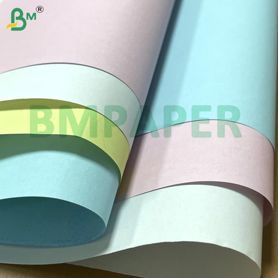 50gm 60gm Berwarna Berbagai Gambar Hitam Karbonless Paper 8.5 "* 11" untuk penerimaan faktur