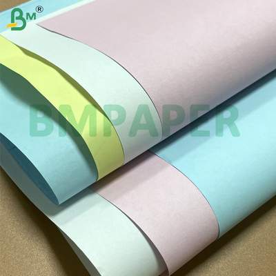 50gm 60gm Berwarna Berbagai Gambar Hitam Karbonless Paper 8.5 "* 11" untuk penerimaan faktur