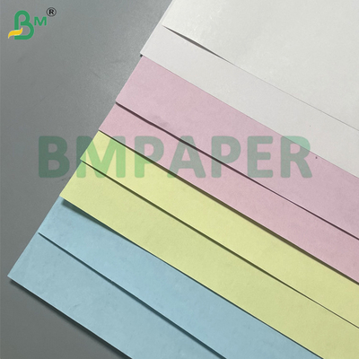 50-120gsm Clear Image Coated Carbonless NCR Copy Paper CB / CF / CFB Rolls untuk Faktur dan Kuitansi Bill pencetakan