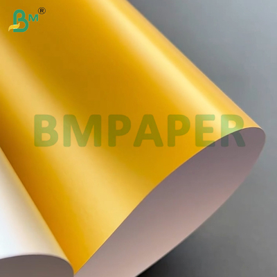 Metallic Gold Cardstock Paper 250gsm 92lb Mirror Finish Permukaan