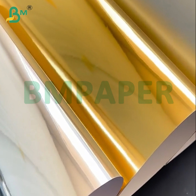 Metallic Gold Cardstock Paper 250gsm 92lb Mirror Finish Permukaan