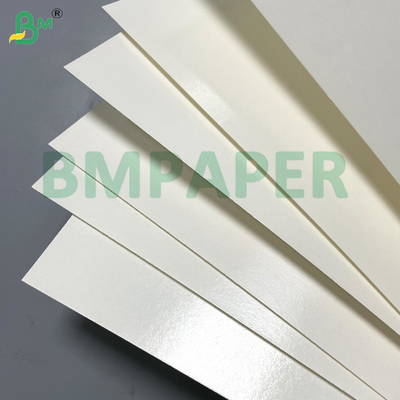 PET Oil / Waterproof White Paper Board 280gsm Untuk Kotak Makanan Pengemasan Pakan