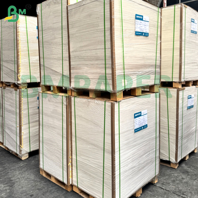PET Oil / Waterproof White Paper Board 280gsm Untuk Kotak Makanan Pengemasan Pakan