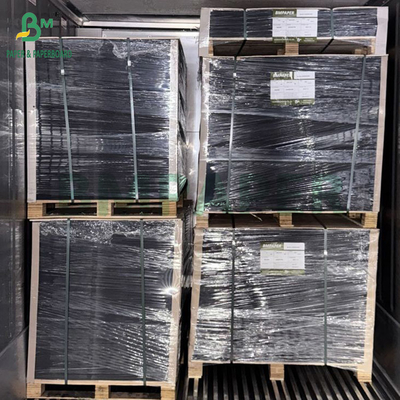 2mm 1600g Black Cardboard Solid Board Untuk Kotak Jam 89 X 119cm 93 X 130cm