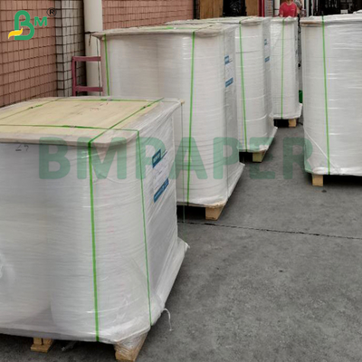 28gsm 27mm 30mm 34mm Food Grade Printable Straw Wrapping Paper In Roll Packing Individual