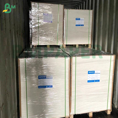 80gm Putih Fleksibilitas Kantong Kekuatan Tinggi Kertas Kraft Untuk Kemasan Makanan Kantong Belanja