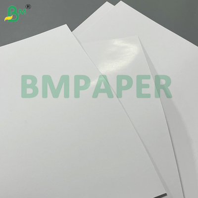 150g 157g Permukaan Glossy Tinggi Putih Sisi Tunggal Lapisan Lempar C1S Art Paper Untuk kemasan mewah