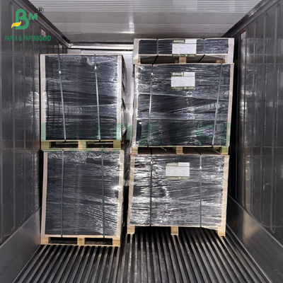 400gm 450gm Kardus Hitam Untuk Kotak Parfum 89 x 119cm Lipat Baik
