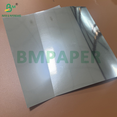 275gm 0,36mm PET Glossy Silver Cardboard Untuk Kotak Kosmetik 66 X 90cm