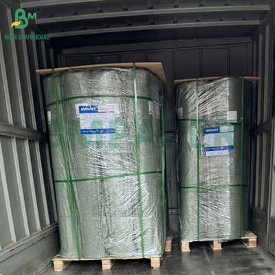 0.35mm 0.55mm Wastable Kraft Paper Untuk Wallet Tear Resistant 150cm x 100M